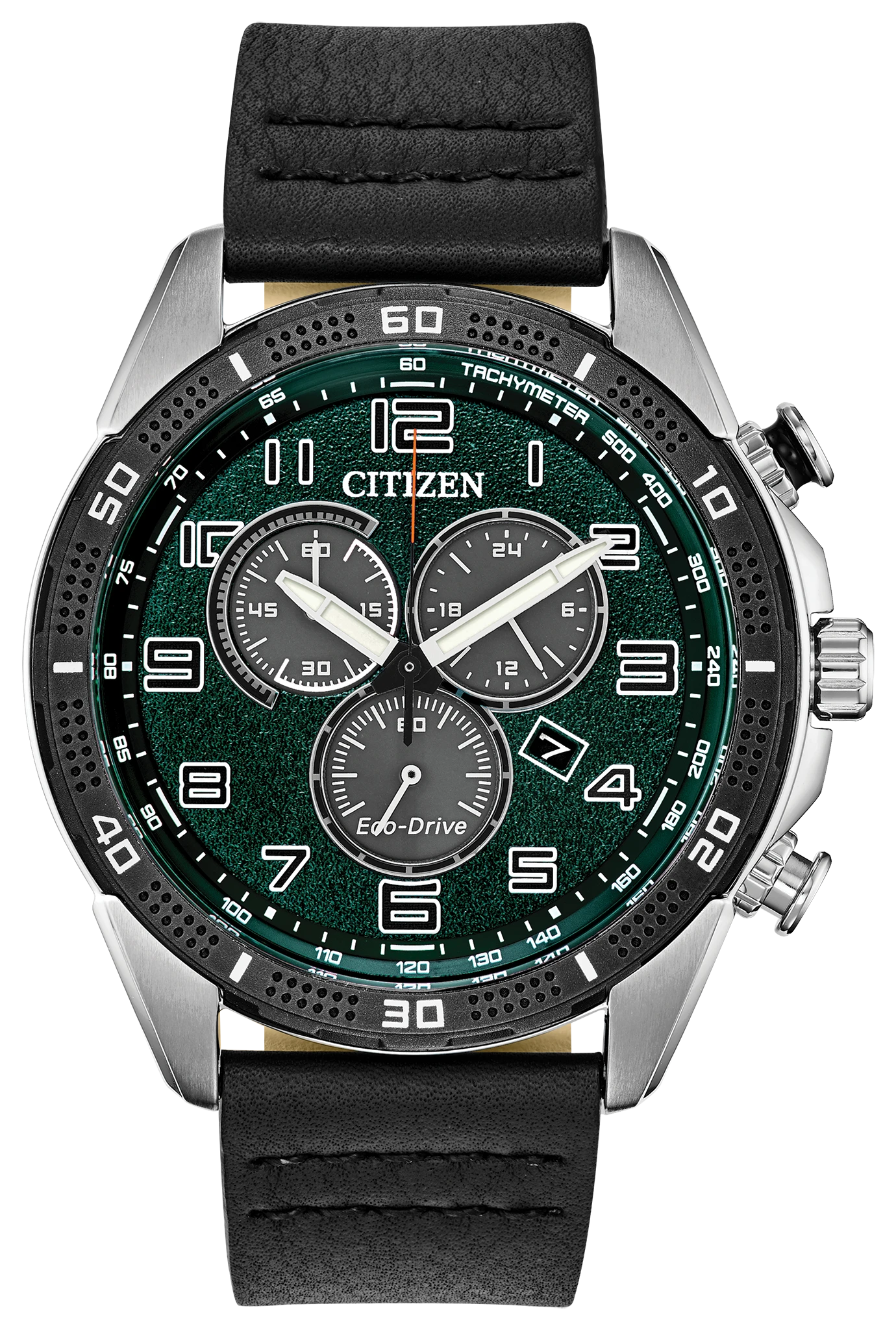 Citizen AR Men's Eco-Drive Black Stainless Steel Watch | CITIZEN